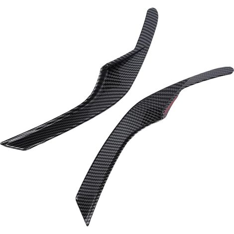 Carbon Fiber Headlight Eyebrow Trim for Compatible SUV Model 2023-2025, 2 Pieces Headlight Eyelid Cover Trim with Weather Resistant ABS (1/5)
