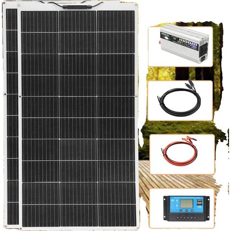 Panel solar, diseño flexible, alta eficiencia, 220 V 200 W (1/2)