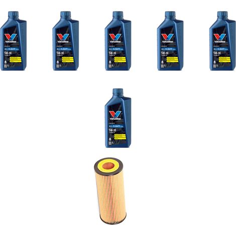 Kit filtro olio e 6L compatibile con Seat Leon 2.8 V6 Cupra 4 150Kw dal 2001 al 2005 (1/3)