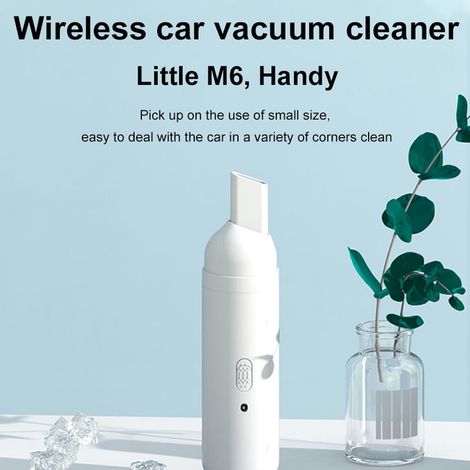 Mini-Handstaubsauger mit kabelloser Ladefunktion für Auto und Zuhause (1/4)