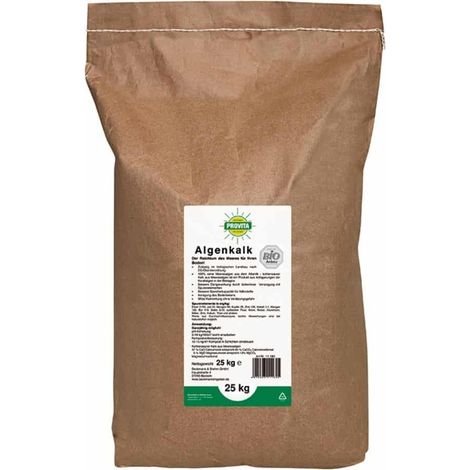 Algenkalk 25 Kg aus Meeresalgen für ca. 250m² (1/2)