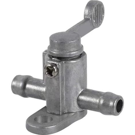 Robinet d'Essence, 5/16 '' en Ligne ON/OFF Interrupteur d'Essence Robinet à Gaz Réservoir de Carburant Commutateur 8mm 5/16 '' Universel (1/5)