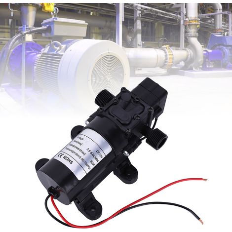 Pompe à membrane intelligente compacte pour purificateur d'eau DC12V FL3210-80W sortie filetée 1/2 pouce (1/5)