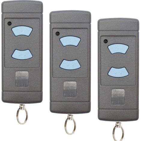 Télécommande manuelle pour porte de garage Horman 868 MHz 2 boutons 3 pièces (1/5)