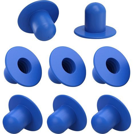 Neuer Wand-Poolstopfen, Filterlochstopfen für Aufstellpools, Pool-Ersatzzubehör, Filterpumpenlochstopfen (8er-Packung) (1/5)
