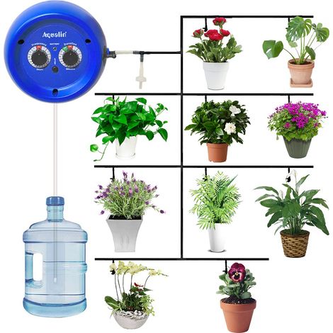 Temporizador de jardín inteligente para controlar el riego, controlador automático de riego por goteo en interiores, USB (1/5)