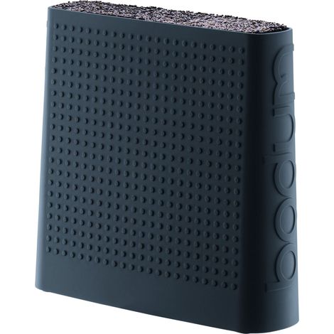 Bistro Bloc Couteau, Plastique, Noir, 6,6 x 21,4 x 32 cm (1/2)