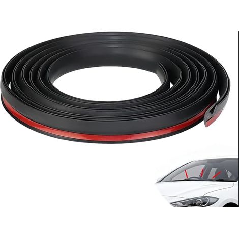 Joint de Pare-Brise Avant Universel en Caoutchouc Élastique – Bandeau d’Étanchéité pour Voiture, Protection Contre l’Eau et le Son, Installation Facile, et la Poussière (1/5)