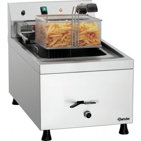 Friteuse 12 Litres PRO électrique simple, 9000 W, 400 V - TRI