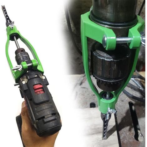 Adaptateur de foret à trou carré – Fixation à mortaiser pour perceuse – Installation rapide – Matériaux durables pour usage intensif (1/4)