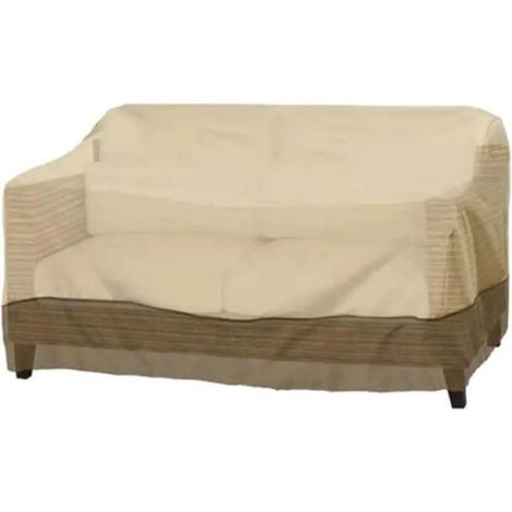 Housse De Banc De Jardin - Résistante Aux UV Et Imperméable - Pour Balcon Patio Extérieur - 224 x 83 x 84 cm - 1 Pièce (1/4)