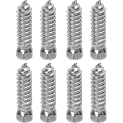 Lot de 50 crampons antidérapants pour pneus neige M6x6mm, pour voitures de course, chariots élévateurs, motos et véhicules tout-terrain. (1/5)