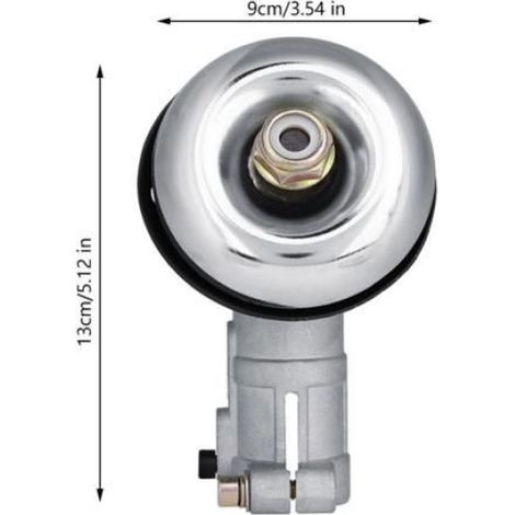 26 mm Tondeuse à 9 Dents TêTe de Travail Tondeuse à Tige Ronde TêTes D'Engrenage RemplacéEs comme illustré (1/5)