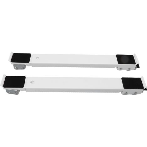Roulettes pour appareils électroménagers, capacité de charge de 300 kg, base extensible et robuste pour meubles, climatiseurs et réfrigérateurs. (1/5)