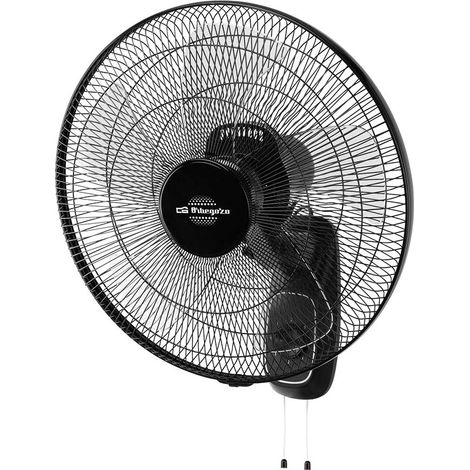 Orbegozo ventilador de pared WF 0147, 3 velocidades, oscilante, cabezal inclinable, 45 cm diámetro, 60 W