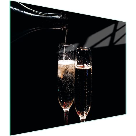 Glasschneidebrett 52x30 Wein (1/5)