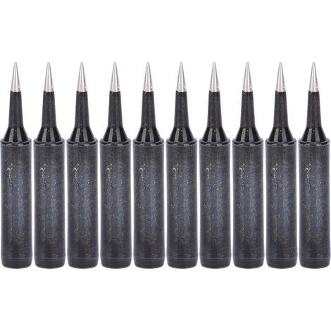 Soldering iron tip 900M-TI, internally heated oxygen-free copper tip, black, pack of 10 (1/5)