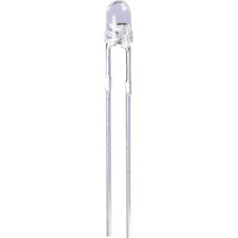Kingbright L-7104VBC-D LED bedrahtet Blau Rund 3 mm 3700 mcd 20 ° 20 mA 3.3 V