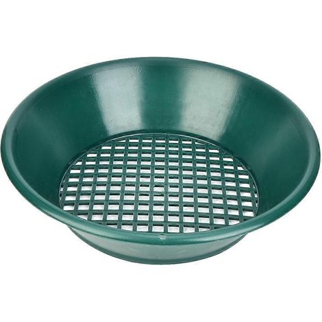 Goldwaschpfanne, Klassierer, Sieb, Bergbausieb, Metalldetektor
