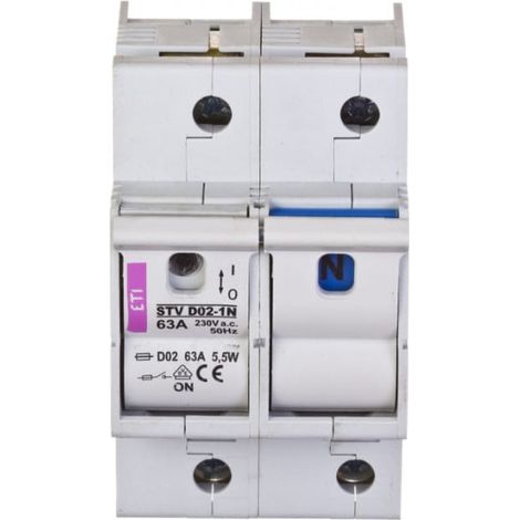 Sicherungsschalter 1P+N 63A STV D02 002271002