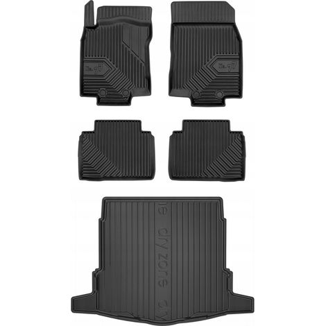 SET 77 Alfombrillas y moqueta Nissan X-Trail T32 2013-2017 d (1/5)