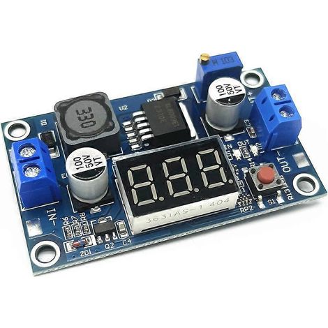 Module élévateur de tension CC-CC XL6009 4A, alimentation réglable 4,5-32 V à 5-35 V, faible ondulation (1/5)