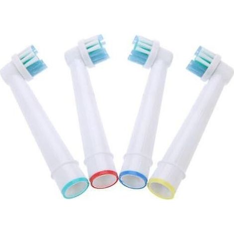 Kaelt - Têtes de brosse à dents Oral-B compatibles, paquet de 4, Sensitive Clean (1/3)