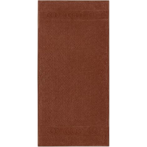 Asciugamano Morwa 70x140 marrone (1/4)