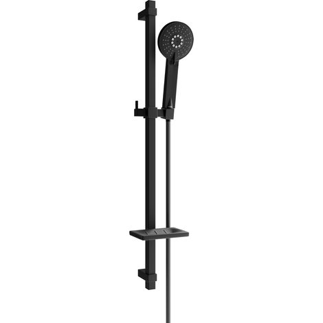 Mexen DQ40 Schiebe-Dusch-Set, Schwarz - 785404581-70 (1/2)