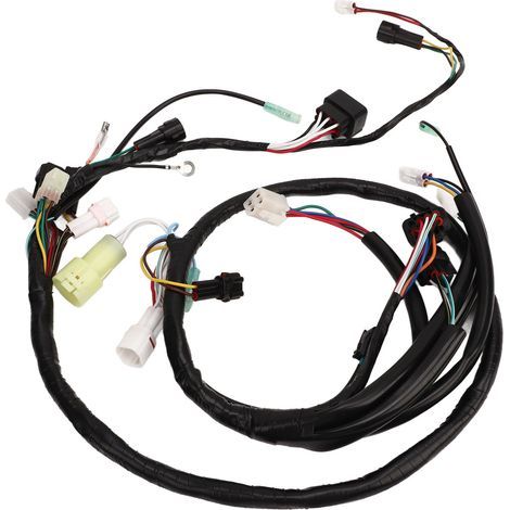 Herness-Drahtbaugruppe Präzise Verbindung Stabil, Verschleißfest, Robust für 350 Yfm350 Yfm350r 2004-2013, 5YT 82590 00 00, ABS-Material, 18AWG-20AWG DRAHT. (1/5)