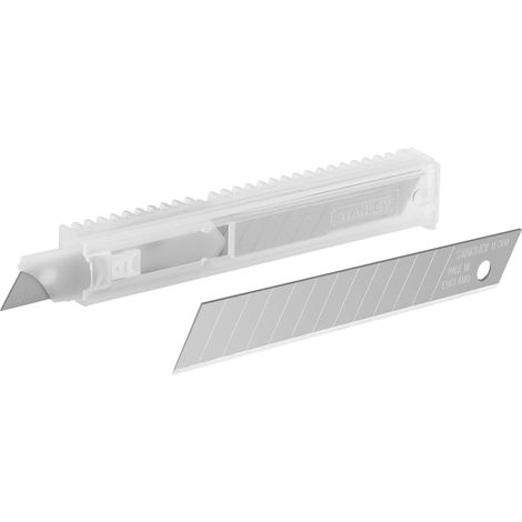 Lame pour cutter - Nbr : 10 - Lame : 9,5 mm - Qualite : Standard - STANLEY
