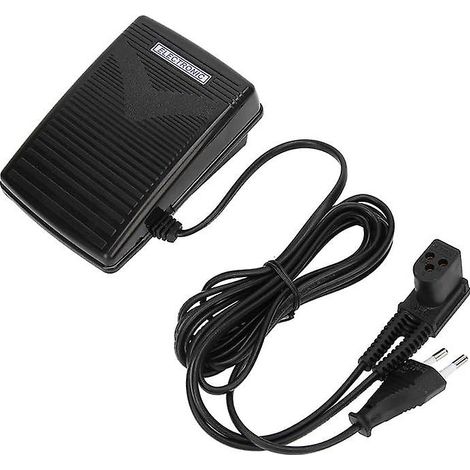 Pédale de commande au pied pour machine à coudre – Pédale de commande au pied avec cordon d'alimentation pour machine à coudre Singer 974CREA (1/5)