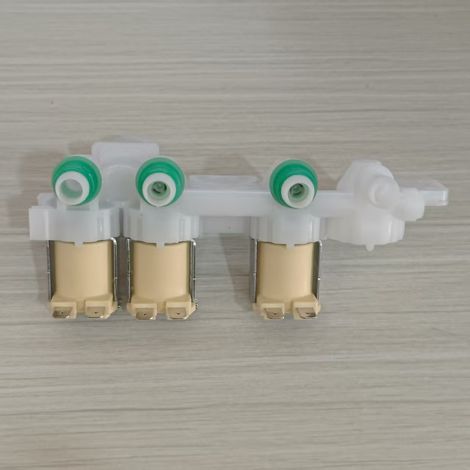 Wassereinlass-Magnetventil für Waschmaschine DC33-01002A, AC220-240V Wassereinlass-Magnetventil, DC33-01002A Wasserfüll-Magnetventil (1/4)