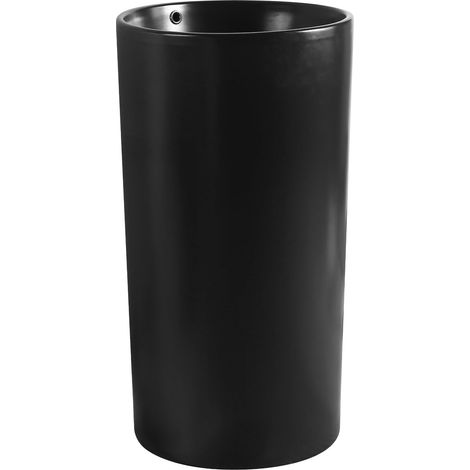 Mexen Nerda lavabo independiente 46 x 46 cm, negro mate - 26084670 (1/2)