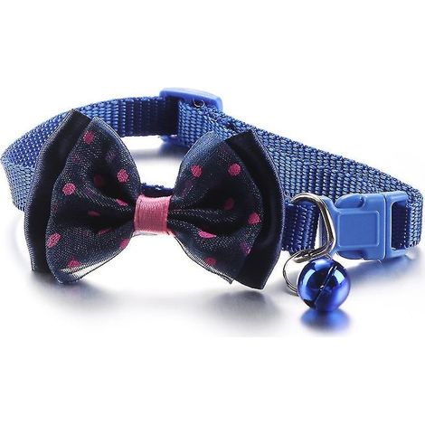 Colliers pour animaux à boucle, accessoires pour chat, collier pour chaton et chien avec nœud papillon, pour petits animaux (1/3)