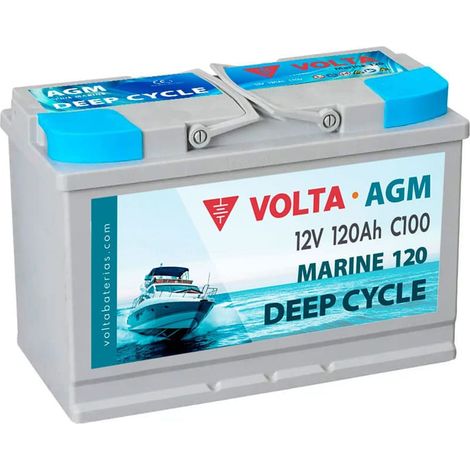 Batería Para Barco Volta MARINE 120 12V 120Ah