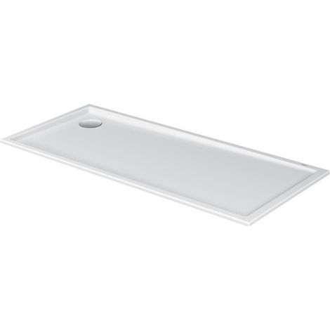 Receveur de douche rectangulaire STARCK SLIMLINE 1700x750x60mm blanc