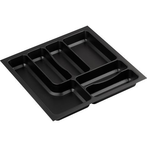 Besteckkasten 422x422 mm für StrongMax 18 schwarz SANS MARQUE