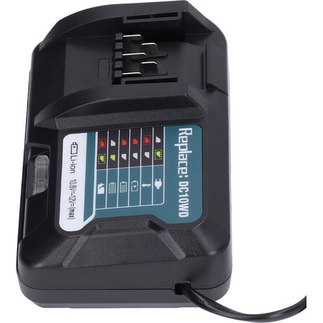 Chargeur Batterie Lithium 100-240V pour DC10.8-12V BL1015 BL1016 DC10WD DC10WC (1/5)