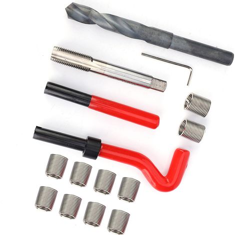 15-teiliges Gewindehülsen-Reparaturset für M14x1,5 Innengewinde (1/5)