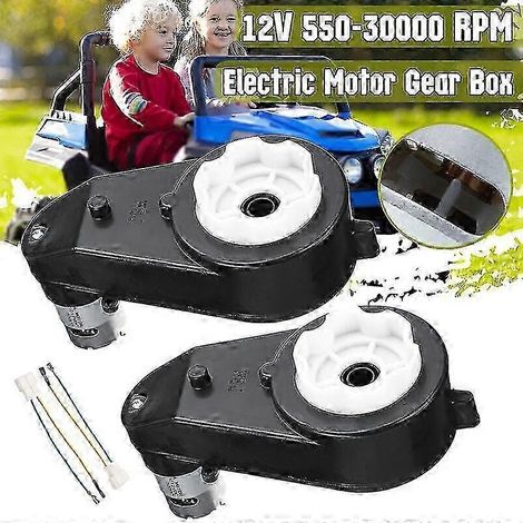 Compatible avec deux pièces de rechange pour boîte de vitesses de moteur de véhicule électrique 12 55030000 (1/5)