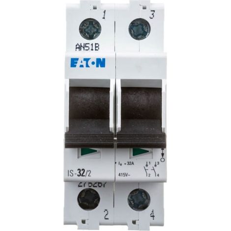 Interruttore sezionatore modulare 32A 2P IS-32/2 276267