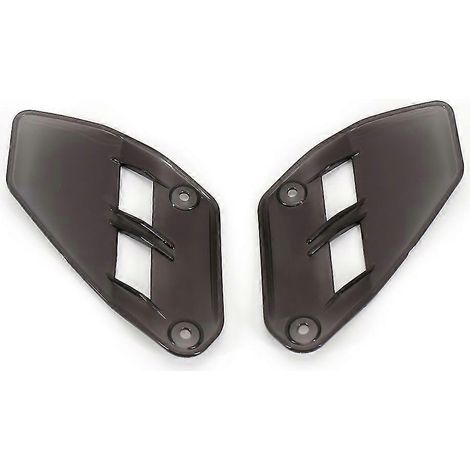 2018 - Kit de visière, déflecteur supérieur de pare-brise pour moto Honda CRF1000L Africa Twin Adventure Sports, déflecteur latéral avant - Marron foncé (1/5)