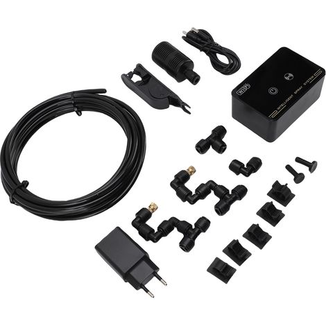 Système de brumisation intelligent pour reptiles avec minuterie et brumisateur automatique pour terrariums. Buses en cuivre. Prise UE 100-240 V. (1/5)