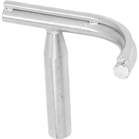 Support d'outil en acier allié pour tour à bois, en forme de J, support d'outil à tige de 25 mm, outils de travail du bois (1/5)