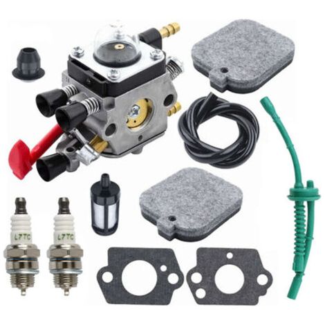 BARKBUSTERS  Carburateur pour Stihl BG65 SH55 SH85 Souffleur de Feuilles,  Carburateur avec joints bougie filtre à air conduite de carburant passe-fil Numéro de pièce 4229-120-0650 (1/5)