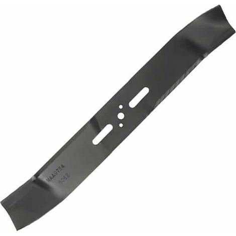 Lame de tondeuse mulching 46 cm – Longueur 460 mm – Adaptable pour alésage 9,5 mm – Performance optimale coupe et broyage d'herbe (1/2)