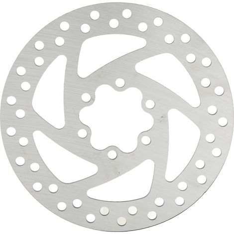 Disque de frein 140mm en acier inox pour trottinette électrique, 6 trous avec vis - Kit de freinage (1/5)