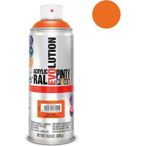 Pintyplus Evolution Aerosolfarbe 520cc Ral 2004 Reinorange