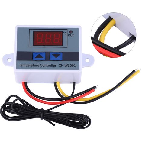 12V 120W Digitaler Temperaturregler mit wasserdichter Sonde (1/5)